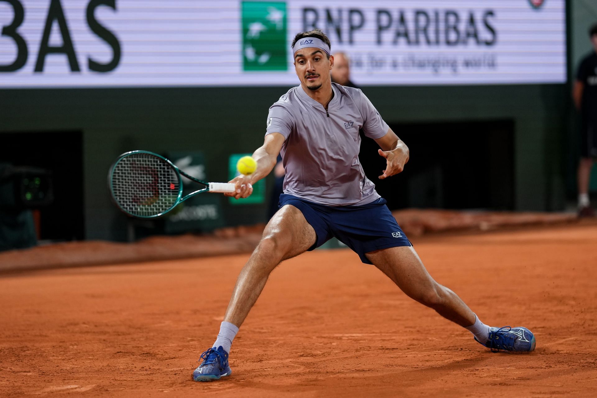 Lorenzo Sonego at the French Open 2025. (Photo: Getty)